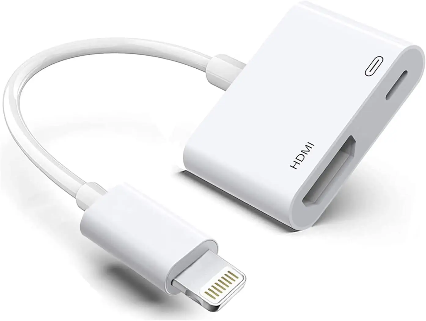 Dongle de Audio AV Digital, Cable de visualización de sincronización 1080P para iPhone, iPad, iPod a TV/proyector/Monitor, convertidor de Video Certificado MFi.