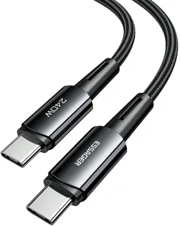 Cable Essager USB-C a USB-C 240W 5A con transferencia 480 Mbps y carga rápida PD 3.1 en Jiutepec