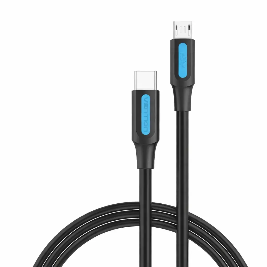 Cable USB-C a Micro USB 2A 10W con transferencia de datos