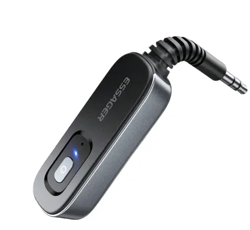 Adaptador Bluetooth Essager ES-BT10 3.5mm receptor y transmisor auxiliar para auto, bocinas y estéreos en Jiutepec, Yautepec y Cuernavaca.